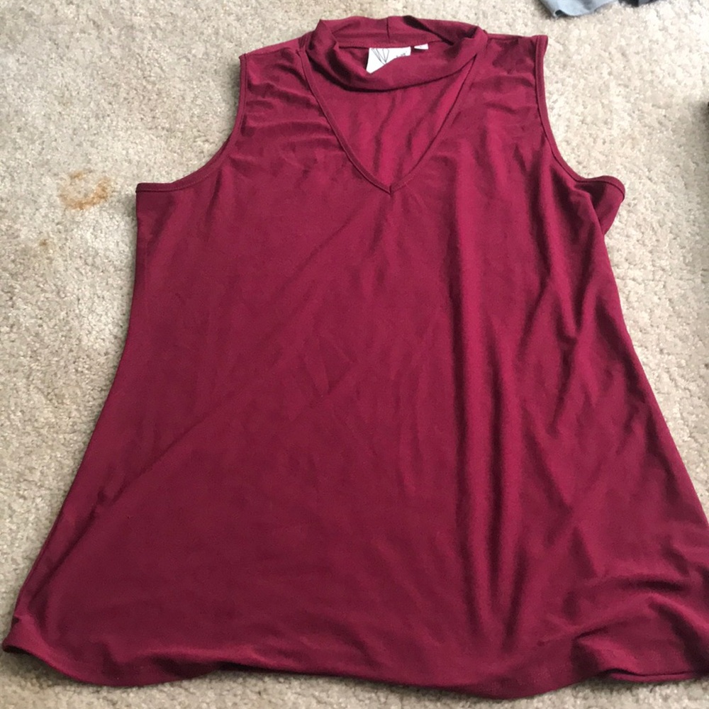 Woman’s silky tank top